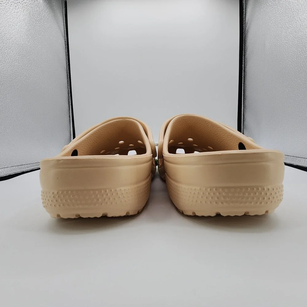 Crocs Classic Clogs Mens 10 Womens 12‎ Shitake Sprite Tan  display picture 2